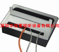 帶毛刷多功能桌面線盒